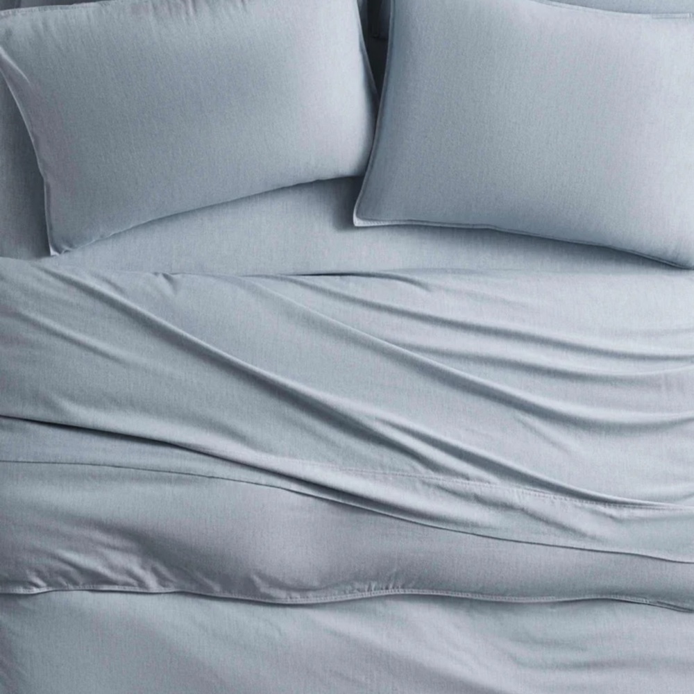 Brooklinen Heathered Cashmere Duvet FULL SIZE BROOKLINEN Duvet light blue Duvet